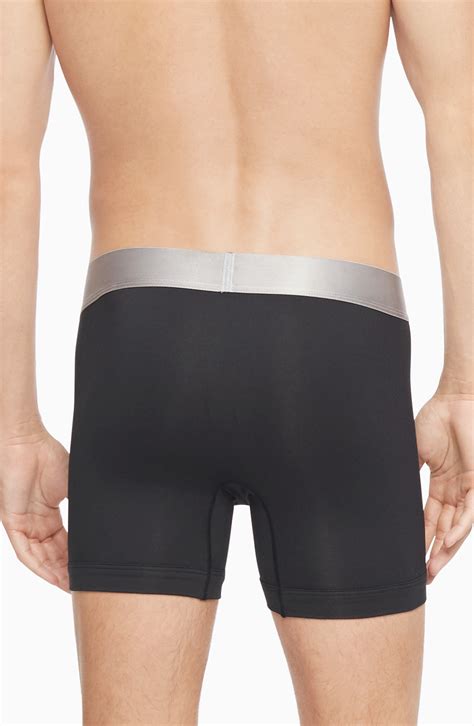 calvin klein men's steel micro boxer brief 3 pack|Calvin Klein micro underwear.